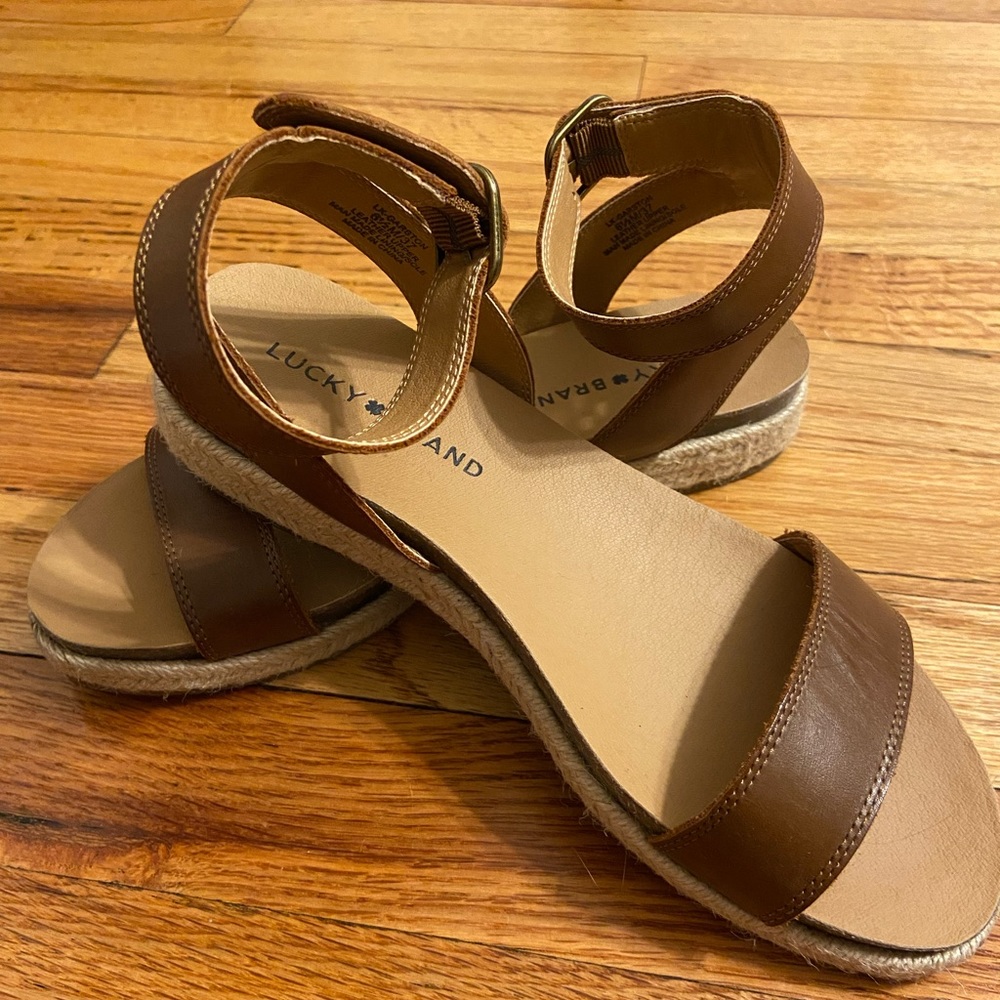 Lucky Brand Espadrille Wedge Sandal